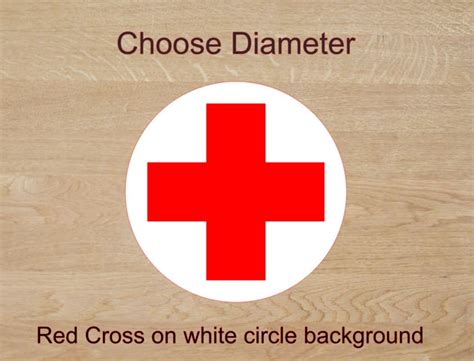 First Aid Sticker Red Cross Decal PICK SIZE 1st Aid Medic Doctor Nurse ...