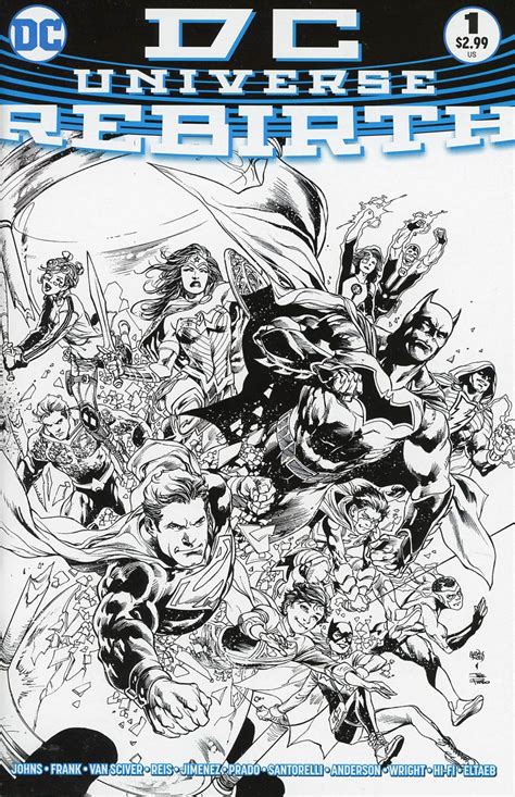 DC Universe Rebirth Special 1 Cover C Incentive Midnight Release