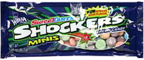 Shock Tarts Mini Chewy Candy - 1.65 oz, Nutrition Information | Innit