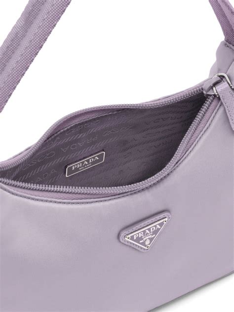 Prada Re Edition Re Nylon Mini Bag Purple Farfetch