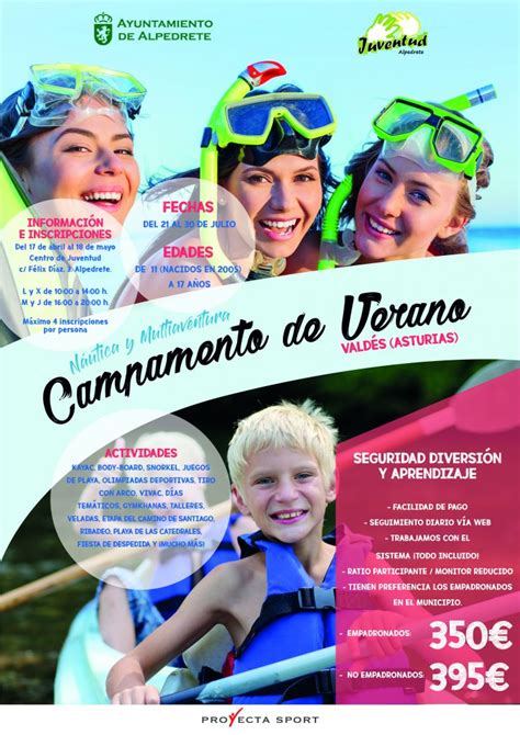 Campamento náutico y multiaventura en Valdés Asturias Web