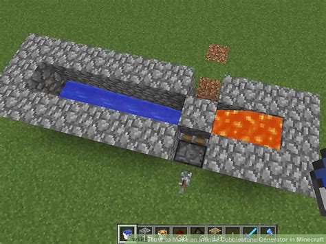 How To Make An Infinite Cobblestone Generator In Minecraft