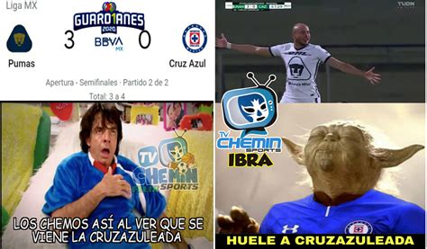 Pumas Vs Cruz Azul Memes Semifinal De Vuelta De Liga Mx