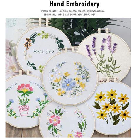 Buy Suda Embroidery Cross Stitch Kit Set For Beginners Handmade