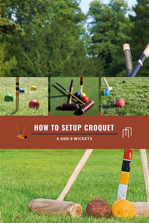 How to set up croquet 6 9 wicket croquet layouts – Artofit