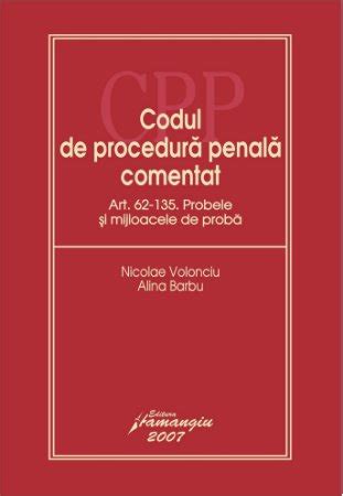 Codul De Procedura Penala Probele Si Mijloacele De Proba In Procesul