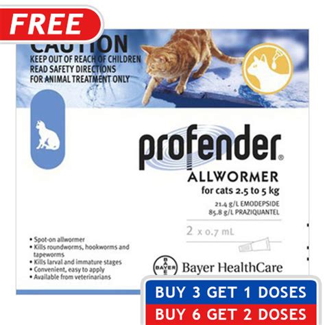 Profender For Cats: The Best Worming Treatment - BudgetPetCare