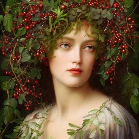 Yule Goddess by angelandspot on DeviantArt