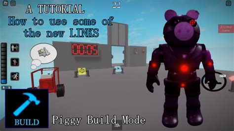 How To Use Some Of The New Links In Piggy Build Mode Arodplayz Youtube