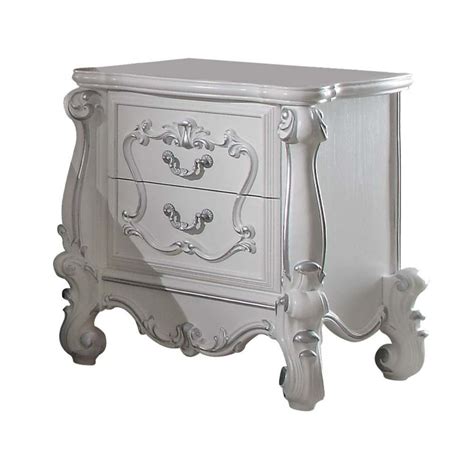 Antique White Nightstand