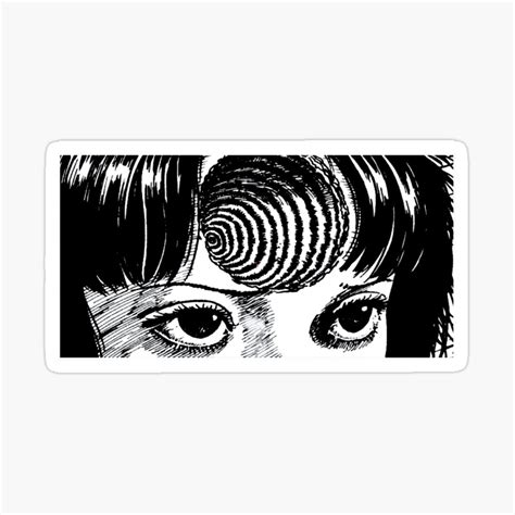 Junji Ito Uzumaki Manga Panel Design Photographic Print