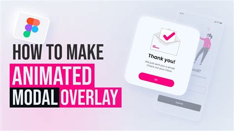 Animated Modal Pop Up Figma Overlay Tutorial YouTube