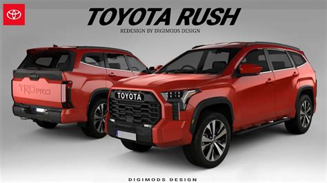 All New Toyota Rush Fwd Redesign Digimods Design Youtube