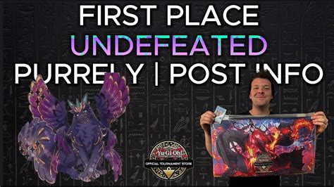 Yu Gi Oh St Place Ots Undefeated Purrely Deck Profile August