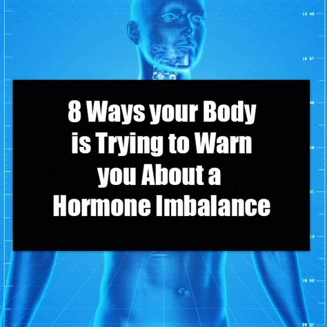 8 Ways Your Body Is Trying To Warn You About A Hormone Imbalance