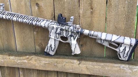 Lefty Ar 15 Riptile Camo Project Youtube