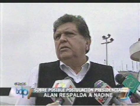 Alan Garc A Dice Que No Participar En Debates