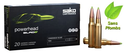 Sako Cal Creedmoor Powerhead Blade Txm Grains Grammes