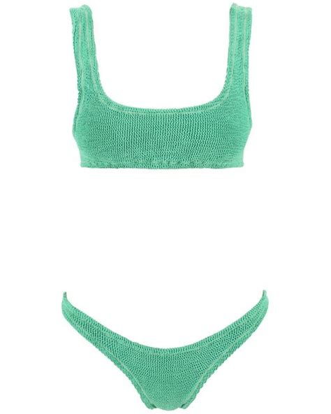 Reina Olga Ginny Bikini Set In Green Lyst