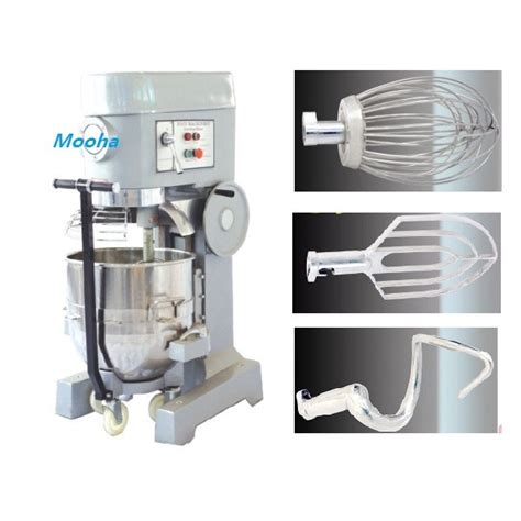 commercial  liters planetary mixer food egg dough mixer  attachments