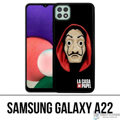 Case For Samsung Galaxy A22 5G La Casa De Papel Dali Mask