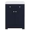 Glacier Bay Everdean 25 In W X 19 In D X 34 In H Single Sink