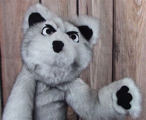 Wolf Hand Puppet - Etsy