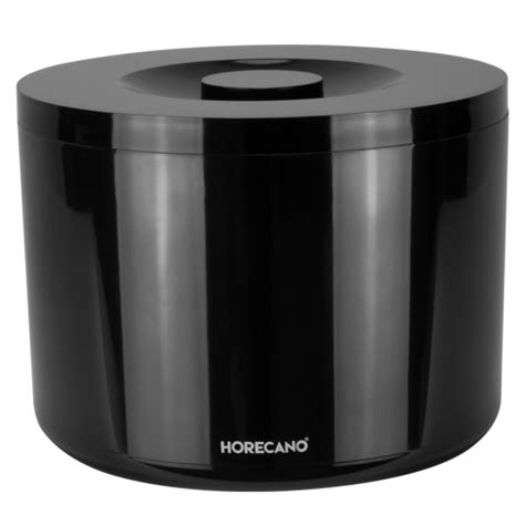 Recipient Pentru Gheata Horecano Rotund 10l Negru Emagro