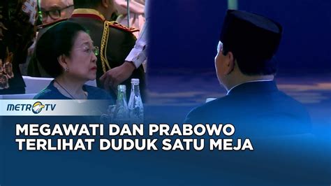 Bicara Politik Prabowo Dan Megawati Duduk Satu Meja YouTube