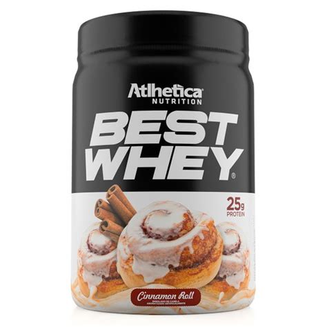 Whey Protein Best Whey 450g Atlhética Nutrition Canela Netshoes