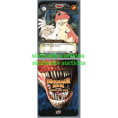 Dinosaur King Terry Card