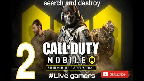 Call Of Duty Mobile Search And Destroy Gameplay Youtube