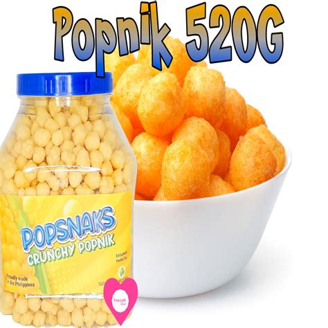 Popsnaks Crunchy Popnik 520g Shopee Philippines