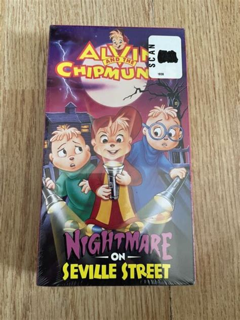 Alvin And The Chipmunks Nightmare On Seville Street Vhs 1996 For