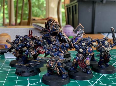 My Night Lords Force Thus Far Warhammer40k Warhammer Warhammer