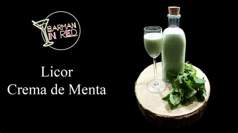 Licor Casero De Crema De Menta Youtube