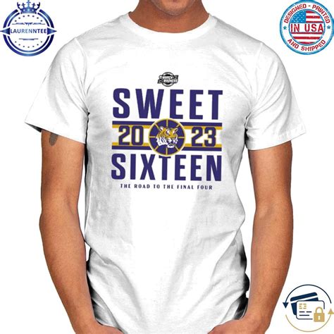 Laurenntee Ncaa 2023 March Madness Lsu Tigers Sweet Sixteen The Road