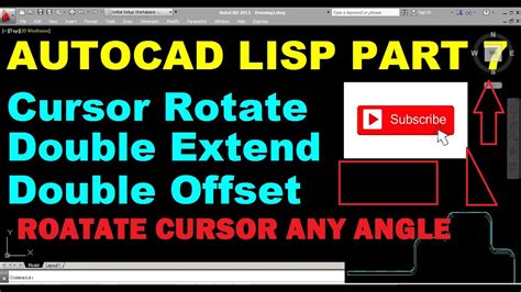 AUTOCAD LISP PART 7 AUTOCAD TUTORIALS YouTube