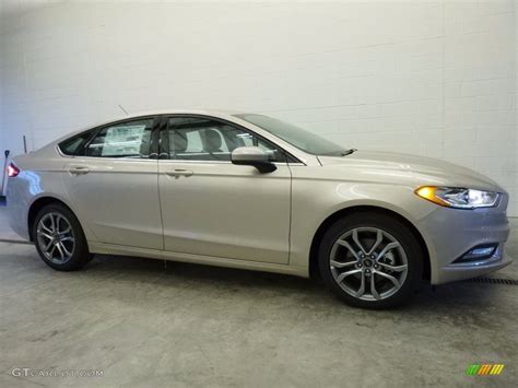 2017 White Gold Ford Fusion Se Awd 117634687 Photo 2 Car Color Galleries