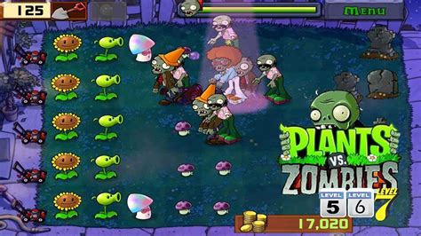 Mainkan Lagi Game Zombie Vs Plants Level 5 Level 6 Dan 7 Night Malam