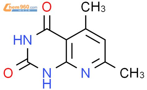 2006 81 7 Pyrido 2 3 d pyrimidine 2 4 1H 3H dione 5 7 dimethyl 化学式结构