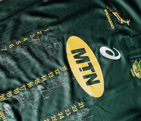 WIN a signed Springbok Championship Jersey | ASICS South Africa