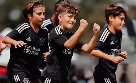 Thiago Hijo Mayor De Messi Gana Torneo Con Inter Miami Sub 13 Pasion Deportiva