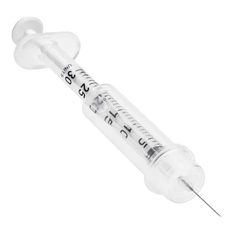 Sol Millennium Sg Safety Insulin Syringe With Needle Ml