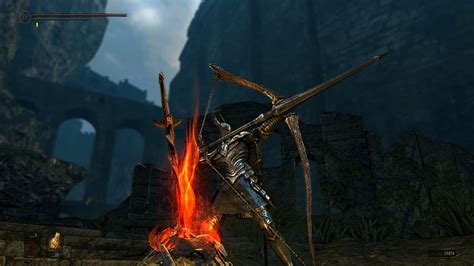 Dark Souls Bow And Arrow Abyss Near Bonfire Games Hd Wallpaper Peakpx