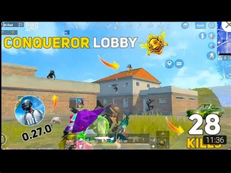 Conqueror Lobby Full Rush Game Bgmi Bgmiupdate Pubg Jonathan