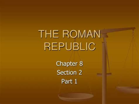 Ppt The Roman Republic Powerpoint Presentation Free Download Id 1911945