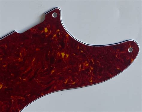 For Fit Tele La Cabronita Mexican Style Guitar Pickguard Ply Red