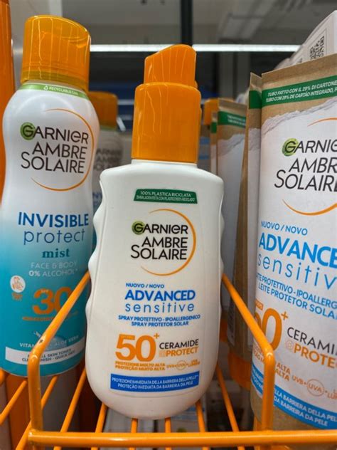 Garnier Ambre Solaire Advanced Sensitive Adulti Ceramide Protect Spray