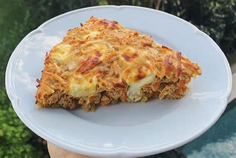 Cómo se hace la tarta de atún con base de papa y batata Diario Río Negro